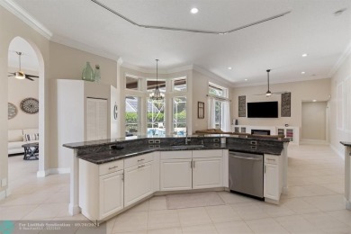 Desirable Grand Cayman model with Screened-in pool with spa on Binks Forest Golf Club in Florida - for sale on GolfHomes.com, golf home, golf lot