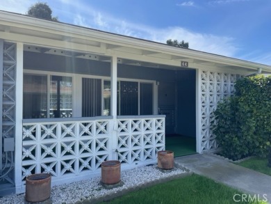 (Mutual 1-6-K)... Cute *Beachy* Cottage with a pretty on Leisure World Seal Beach Golf Course in California - for sale on GolfHomes.com, golf home, golf lot