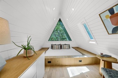 This one of a kind Scandanavian inspired A-frame offers a on Tanglewood Resort in Texas - for sale on GolfHomes.com, golf home, golf lot