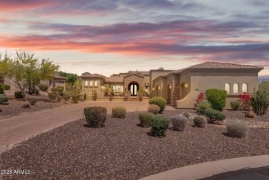 Located in the exclusive gated community of Rock Canyon II at on Las Sendas Golf Club in Arizona - for sale on GolfHomes.com, golf home, golf lot