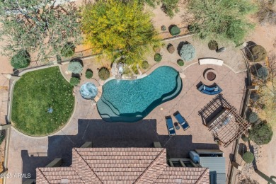 Located in the exclusive gated community of Rock Canyon II at on Las Sendas Golf Club in Arizona - for sale on GolfHomes.com, golf home, golf lot