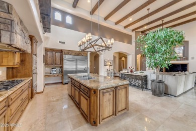 Located in the exclusive gated community of Rock Canyon II at on Las Sendas Golf Club in Arizona - for sale on GolfHomes.com, golf home, golf lot