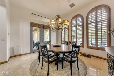 Located in the exclusive gated community of Rock Canyon II at on Las Sendas Golf Club in Arizona - for sale on GolfHomes.com, golf home, golf lot