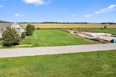 Gorgeous and spacious almost 1 acre lot with no backyard on Whitetail Ridge Golf Course in Illinois - for sale on GolfHomes.com, golf home, golf lot