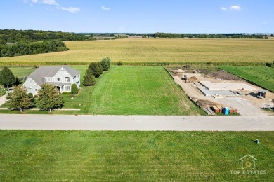 Gorgeous and spacious almost 1 acre lot with no backyard on Whitetail Ridge Golf Course in Illinois - for sale on GolfHomes.com, golf home, golf lot