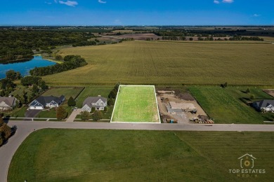Gorgeous and spacious almost 1 acre lot with no backyard on Whitetail Ridge Golf Course in Illinois - for sale on GolfHomes.com, golf home, golf lot