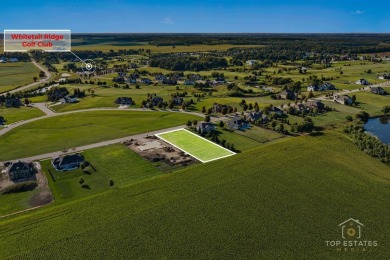 Gorgeous and spacious almost 1 acre lot with no backyard on Whitetail Ridge Golf Course in Illinois - for sale on GolfHomes.com, golf home, golf lot
