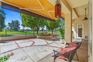 Curb appeal plus on this RARE BARCELONA (2382 sq ft) Plan in the on Menifee Lakes Country Club - Lakes in California - for sale on GolfHomes.com, golf home, golf lot