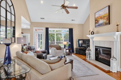 This custom-built brick home offers 2,970 sq.ft. of living space on Magnolia Greens Golf Plantation in North Carolina - for sale on GolfHomes.com, golf home, golf lot