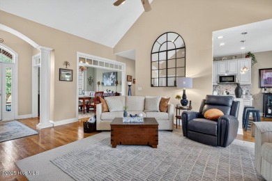 This custom-built brick home offers 2,970 sq.ft. of living space on Magnolia Greens Golf Plantation in North Carolina - for sale on GolfHomes.com, golf home, golf lot