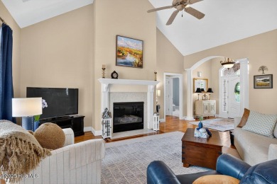 This custom-built brick home offers 2,970 sq.ft. of living space on Magnolia Greens Golf Plantation in North Carolina - for sale on GolfHomes.com, golf home, golf lot