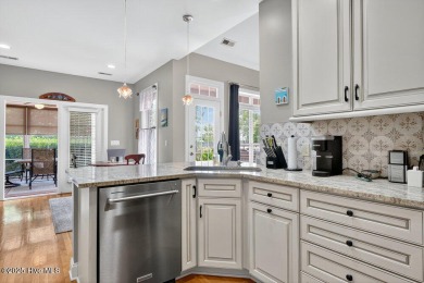 This custom-built brick home offers 2,970 sq.ft. of living space on Magnolia Greens Golf Plantation in North Carolina - for sale on GolfHomes.com, golf home, golf lot