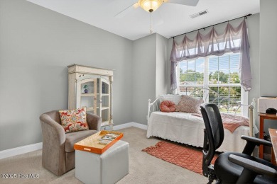 This custom-built brick home offers 2,970 sq.ft. of living space on Magnolia Greens Golf Plantation in North Carolina - for sale on GolfHomes.com, golf home, golf lot