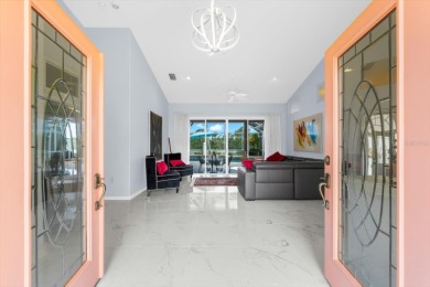 Find your sanctuary in a home where stunning lake views provide on Misty Creek Country Club in Florida - for sale on GolfHomes.com, golf home, golf lot