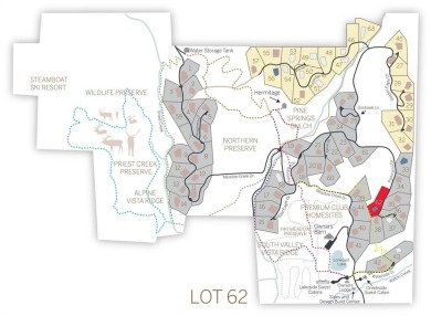 Featuring dense aspen and oak vegetation and overlooking on Catamount Ranch and Club in Colorado - for sale on GolfHomes.com, golf home, golf lot