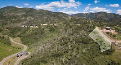 Featuring dense aspen and oak vegetation and overlooking on Catamount Ranch and Club in Colorado - for sale on GolfHomes.com, golf home, golf lot