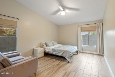 Updated and beautifully maintained, this popular split on Sanctuary Golf Course At WestWorld in Arizona - for sale on GolfHomes.com, golf home, golf lot