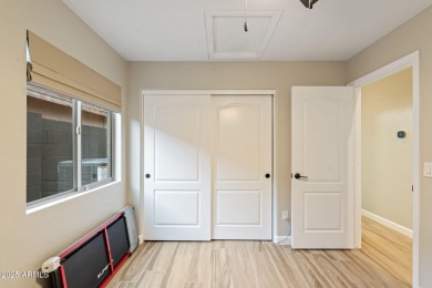 Updated and beautifully maintained, this popular split on Sanctuary Golf Course At WestWorld in Arizona - for sale on GolfHomes.com, golf home, golf lot