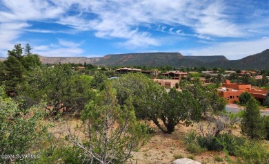 Stunning red rock views of Courthouse and Bell Rock from this on Canyon Mesa Country Club in Arizona - for sale on GolfHomes.com, golf home, golf lot