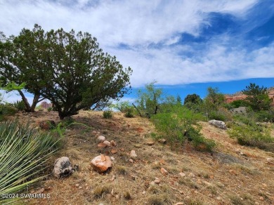 Stunning red rock views of Courthouse and Bell Rock from this on Canyon Mesa Country Club in Arizona - for sale on GolfHomes.com, golf home, golf lot