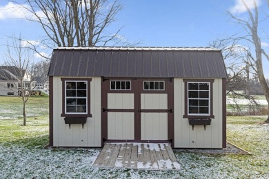 Discover your own slice of paradise in this exquisite two-story on Lake James Golf Club in Indiana - for sale on GolfHomes.com, golf home, golf lot