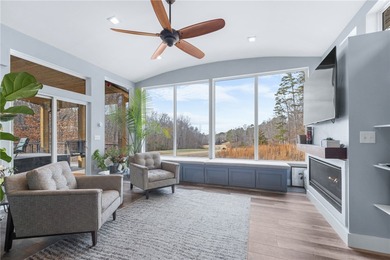 Stunning contemporary home on golf course with panoramic views on The Trail At Chickasaw Pointe in South Carolina - for sale on GolfHomes.com, golf home, golf lot
