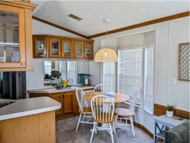 Immaculate newly updated Champion park model is ready for next on Clerbrook Resort, Inc. in Florida - for sale on GolfHomes.com, golf home, golf lot