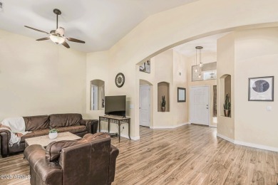 So many things to LOVE about this home!  Located on a corner lot on The Golf Club At Johnson Ranch in Arizona - for sale on GolfHomes.com, golf home, golf lot