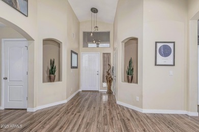 So many things to LOVE about this home!  Located on a corner lot on The Golf Club At Johnson Ranch in Arizona - for sale on GolfHomes.com, golf home, golf lot