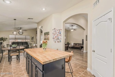So many things to LOVE about this home!  Located on a corner lot on The Golf Club At Johnson Ranch in Arizona - for sale on GolfHomes.com, golf home, golf lot