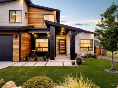 This Boulder Point home is designed for modern living with on Warm Springs Golf Club in Idaho - for sale on GolfHomes.com, golf home, golf lot