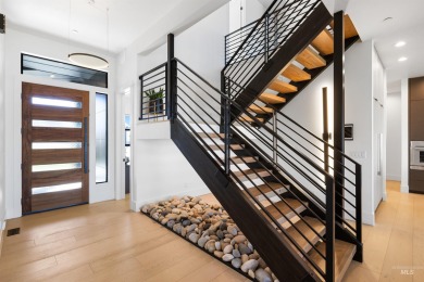 This Boulder Point home is designed for modern living with on Warm Springs Golf Club in Idaho - for sale on GolfHomes.com, golf home, golf lot