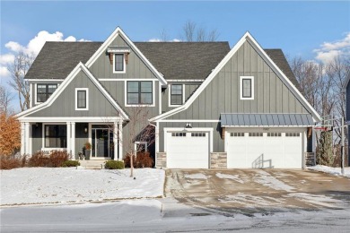 Welcome to this stunning custom-built Gonyea home in the Woods on Rush Creek Golf Club in Minnesota - for sale on GolfHomes.com, golf home, golf lot