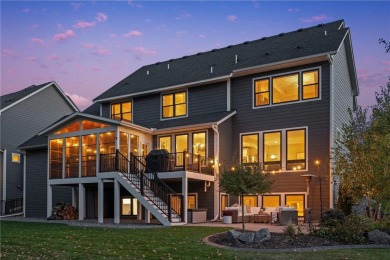 Welcome to this stunning custom-built Gonyea home in the Woods on Rush Creek Golf Club in Minnesota - for sale on GolfHomes.com, golf home, golf lot