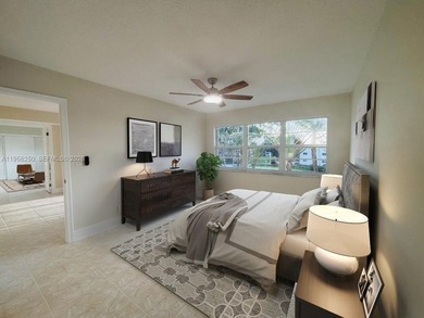 Renovated condo offers 1 bedroom plus den and 1.5 bathrooms on Hollybrook Golf and Tennis Club  in Florida - for sale on GolfHomes.com, golf home, golf lot