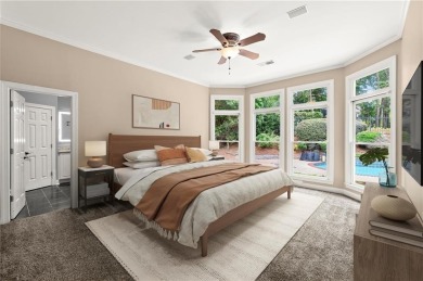 Experience elevated Southern living in this elegantly crafted on The Golf Club of Georgia in Georgia - for sale on GolfHomes.com, golf home, golf lot
