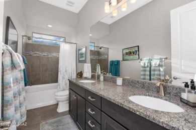 Beautiful Mountain views + saltwater pool set the tone for this on The Preserve in Arizona - for sale on GolfHomes.com, golf home, golf lot