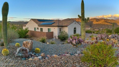 Beautiful Mountain views + saltwater pool set the tone for this on The Preserve in Arizona - for sale on GolfHomes.com, golf home, golf lot