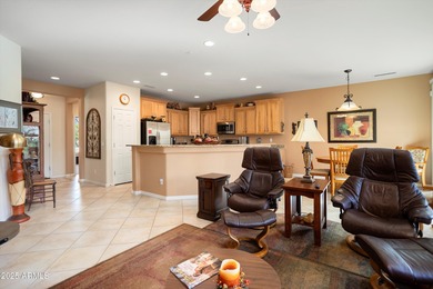 Well Maintained Gala Model. 2 Bedroom + Den & Golf Cart Garage on Copper Canyon Golf Club in Arizona - for sale on GolfHomes.com, golf home, golf lot