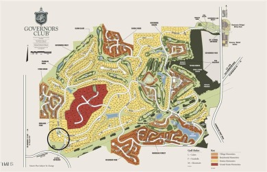 Stunning 1.41-Acre Lot in Governors Club - A Premier Gated on Governors Club in North Carolina - for sale on GolfHomes.com, golf home, golf lot
