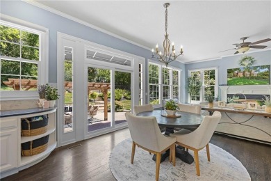 Custom built home on private, large, treed lot with lake views on Loch Lloyd Country Club in Missouri - for sale on GolfHomes.com, golf home, golf lot