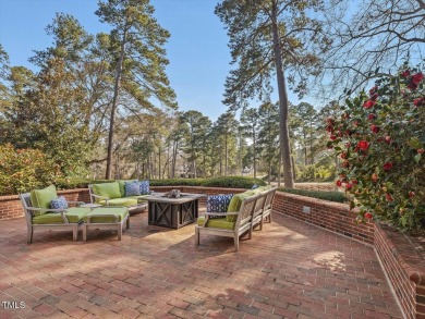 Experience luxurious living in this custom executive home on Hope Valley Country Club in North Carolina - for sale on GolfHomes.com, golf home, golf lot