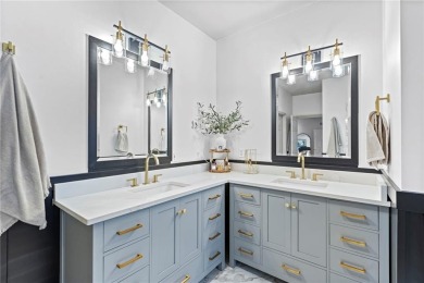 Custom built home on private, large, treed lot with lake views on Loch Lloyd Country Club in Missouri - for sale on GolfHomes.com, golf home, golf lot
