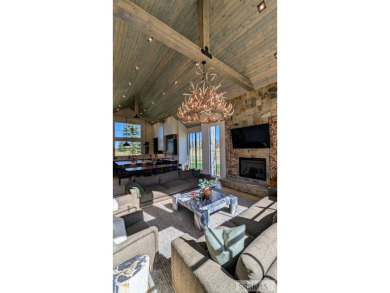 Positioned on the 18th green of the prestigious Teton Springs on Teton Springs Resort and Club in Idaho - for sale on GolfHomes.com, golf home, golf lot
