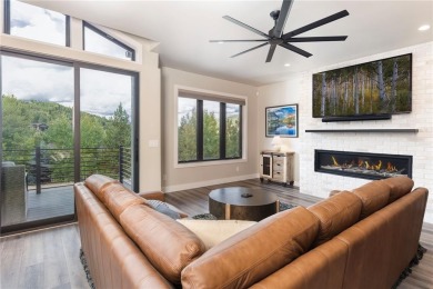 Exquisite Mountain Modern Retreat with Luxe Finishes Throughout on Raven Golf Club At Three Peaks in Colorado - for sale on GolfHomes.com, golf home, golf lot