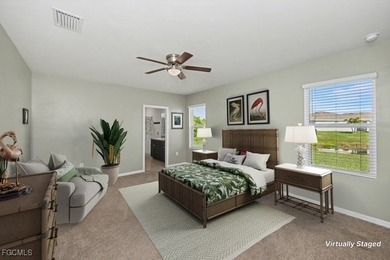 This charming 2019 well cared for 3/2 Eastham floorplan with on Sabal Springs Golf and Racquet Club in Florida - for sale on GolfHomes.com, golf home, golf lot