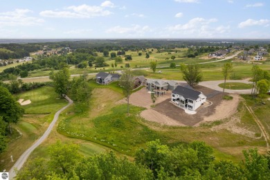 This stunning new construction home has modern, designer on Crown Golf Course in Michigan - for sale on GolfHomes.com, golf home, golf lot