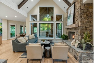 Introducing a brand new, light-filled modern mountain residence on Burlingame Country Club in North Carolina - for sale on GolfHomes.com, golf home, golf lot