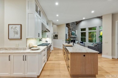 Introducing a brand new, light-filled modern mountain residence on Burlingame Country Club in North Carolina - for sale on GolfHomes.com, golf home, golf lot