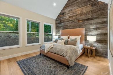 Introducing a brand new, light-filled modern mountain residence on Burlingame Country Club in North Carolina - for sale on GolfHomes.com, golf home, golf lot